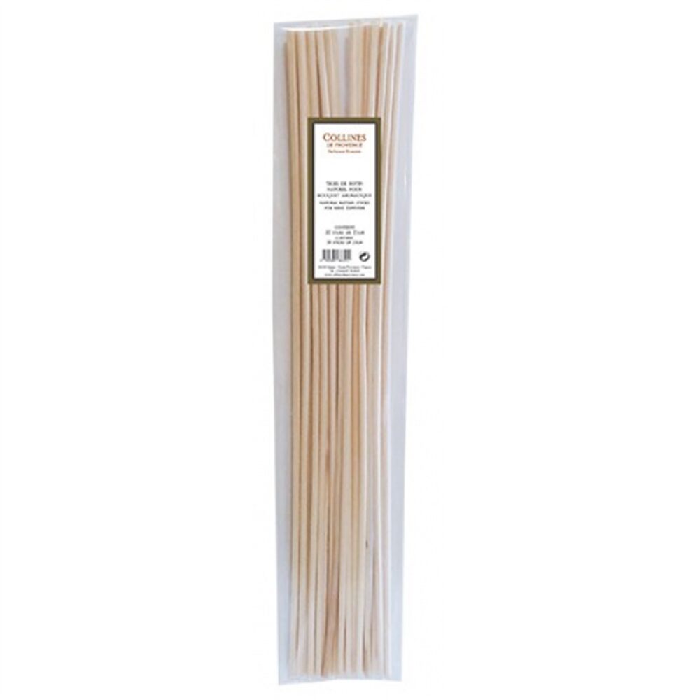 Embalagem de 20 Paus Rattan Natural (21cm) para difusores 10