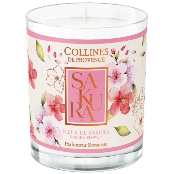 Estivales Vela Perfumada 180g Flôr de Sakura