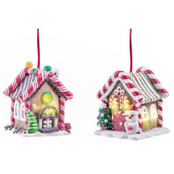 Casinha doces c/led 6,5cm