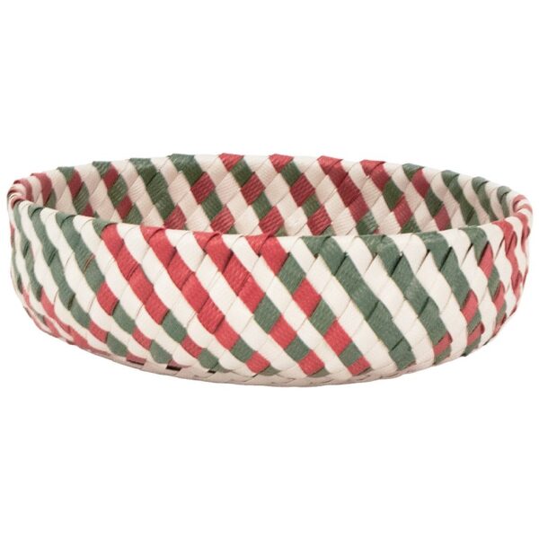Cesto Redondo Champanhe Mix Verde Vermelho XS Baixo