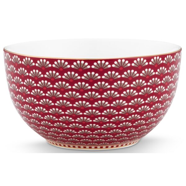 PiP Blooming Tales Taça Vermelho Escuro 12cm