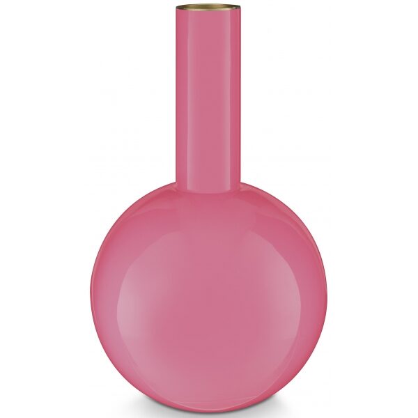 PiP Studio Vaso Metal M Rosa 19x33cm