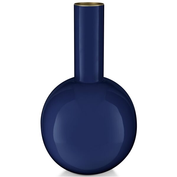 PiP Vaso Metal Azul Escuro 15x26cm