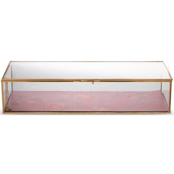 PiP Blooming Tales Caixa Vidro e Ouro 42x16.5x9cm