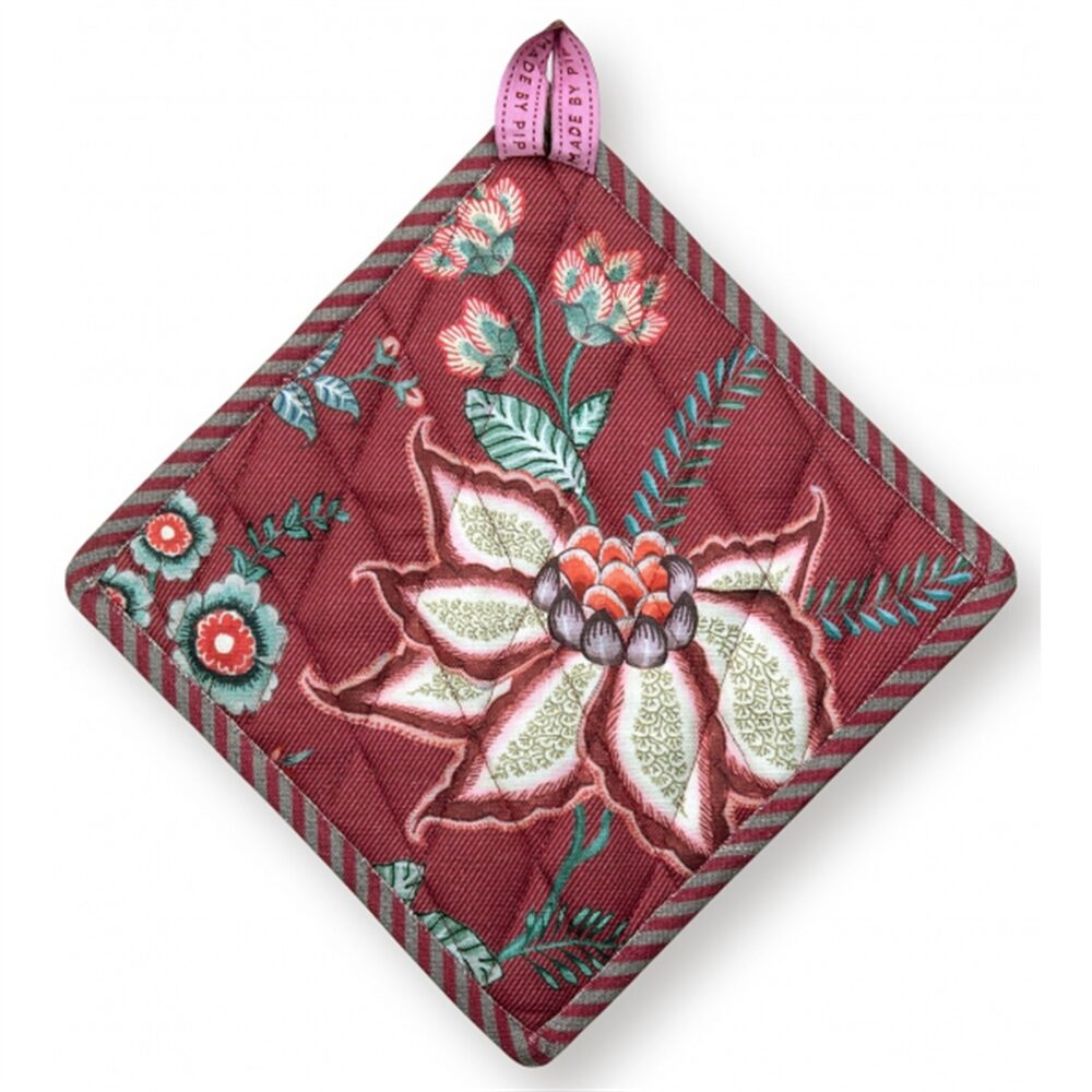 PiP Studio Flower Festival Pega Rosa Escuro 22x22cm