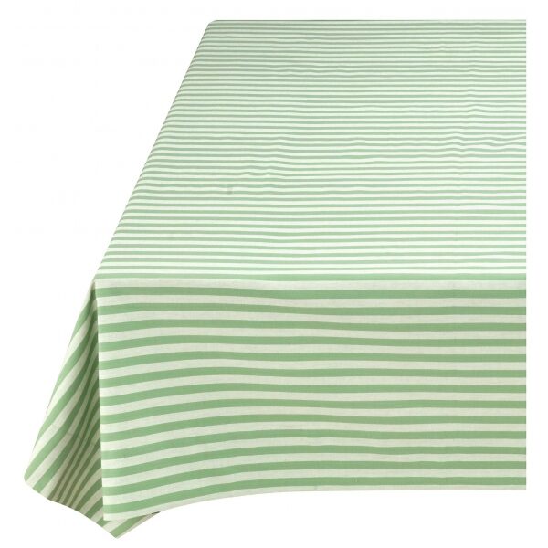 Pip Lily&Lotus Toalha de Mesa Riscas Verde Claro 160x250cm