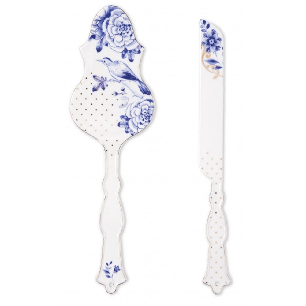 PiP Royal - Set/2 Faca para Bolos Branca