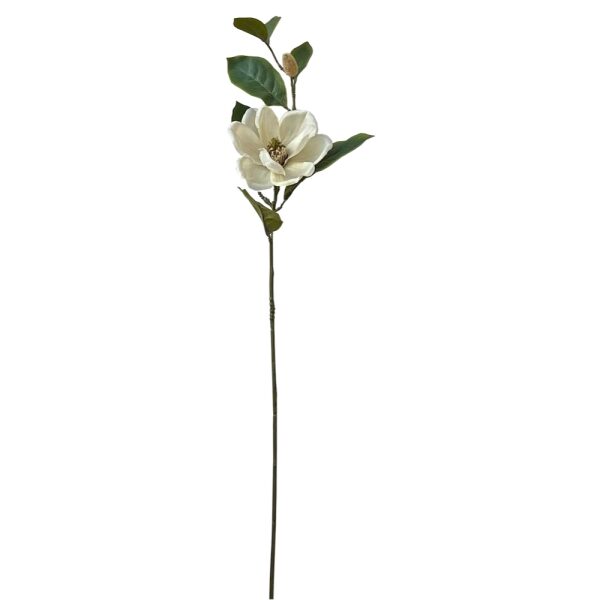 Plantas Artificiais Magnolia Branca 65cm