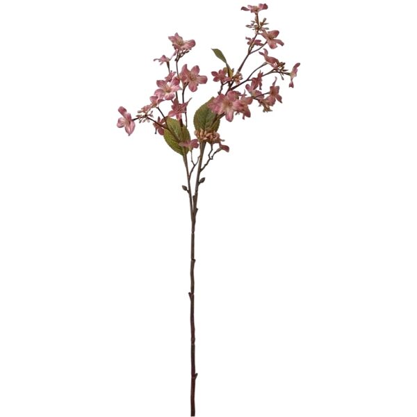 Plantas Artificiais Neve de Maio Rosa 63cm