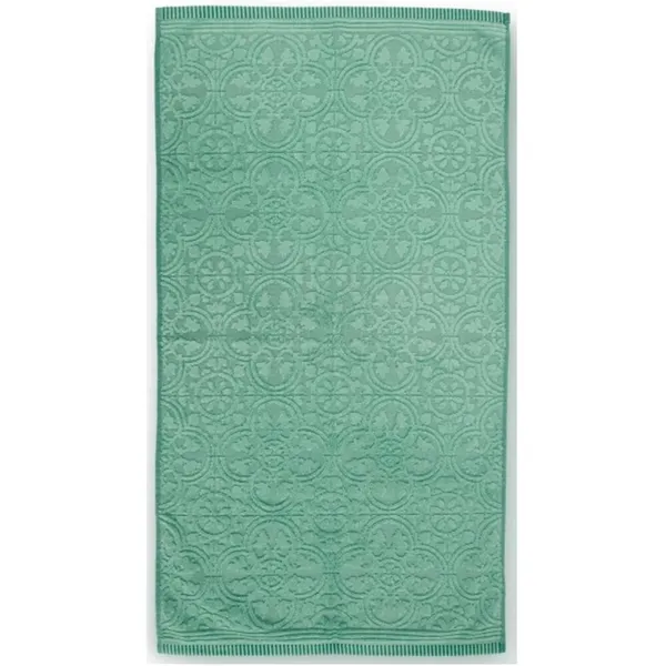 PiP Studio Toalha Rosto Tile de Pip Verde 55x100