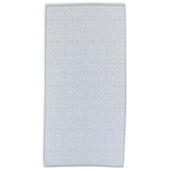 PiP Studio Toalha Rosto Tile de Pip Azul Claro 55x100