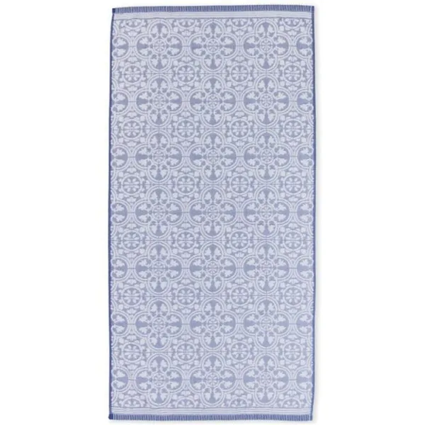PiP Studio Toalha Banho Tile de Pip Azul Escuro 100x180