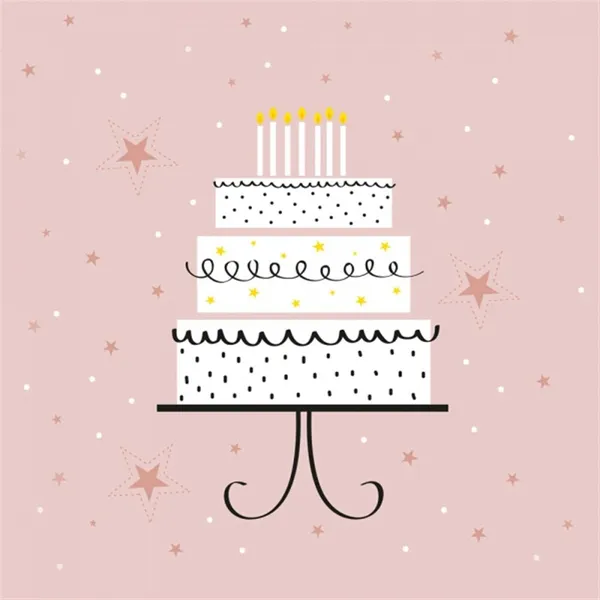 Guardanapo Bamboo - Cake