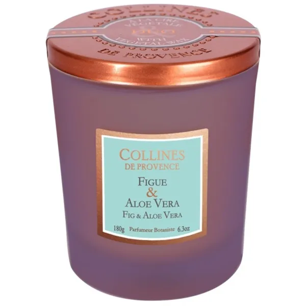 Collines Duos Perfumados Vela Perfumada 180grs Fig Aloe Vera