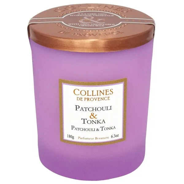 Collines Duos Vela Perfumada 180grs Patchouli & Tonka