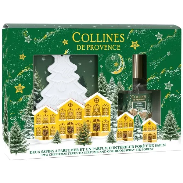 Coffret Forêt De Sapin Pi 50ml + 2 Ceramiques Sapin