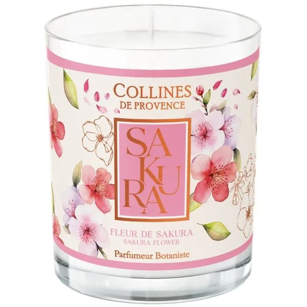 Estivales Vela Perfumada 180g Flôr de Sakura