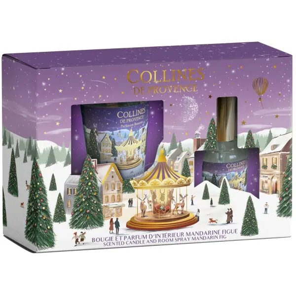 Collines Coffret Perfume 50ml + Vela 75g Mandarin Fig