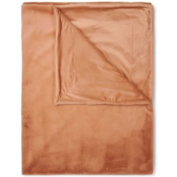 Essenza - Manta Furry 150x200 Terra