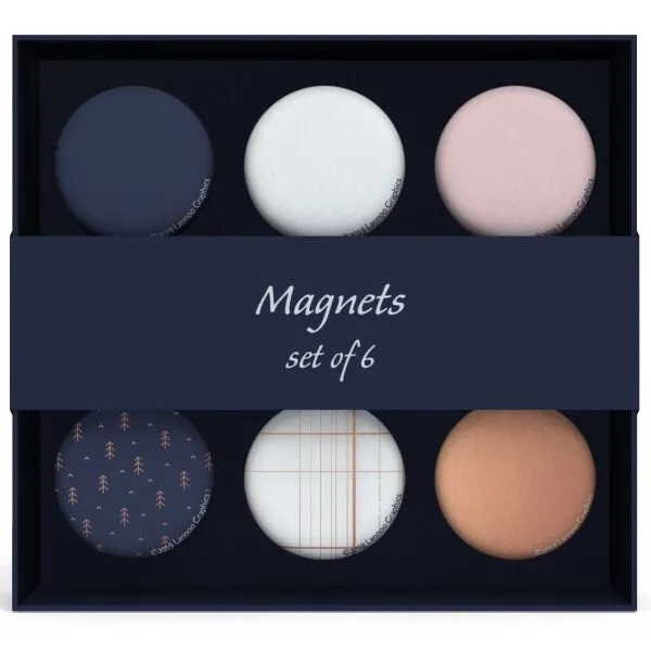 Midnight Gold - Magnetes Conj. 6