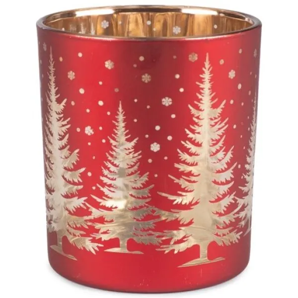 Tealight Pinheiro 10cmxØ 8cm