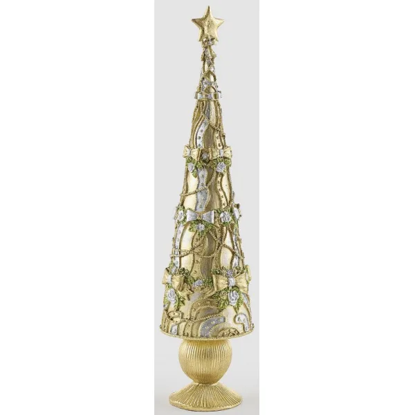 Arvore Natal Dourada 46cm