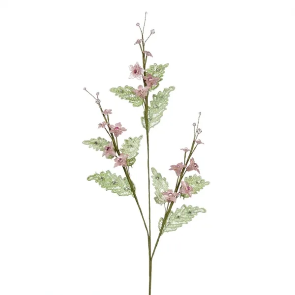 Haste de flores rosa