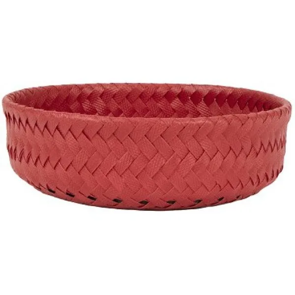 Cesto Redondo Classico Vermelho XS baixo