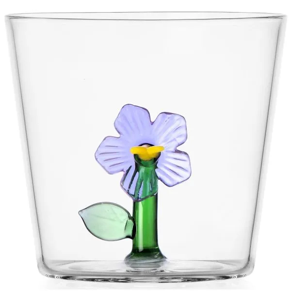 Copo Botanica Flor lilás