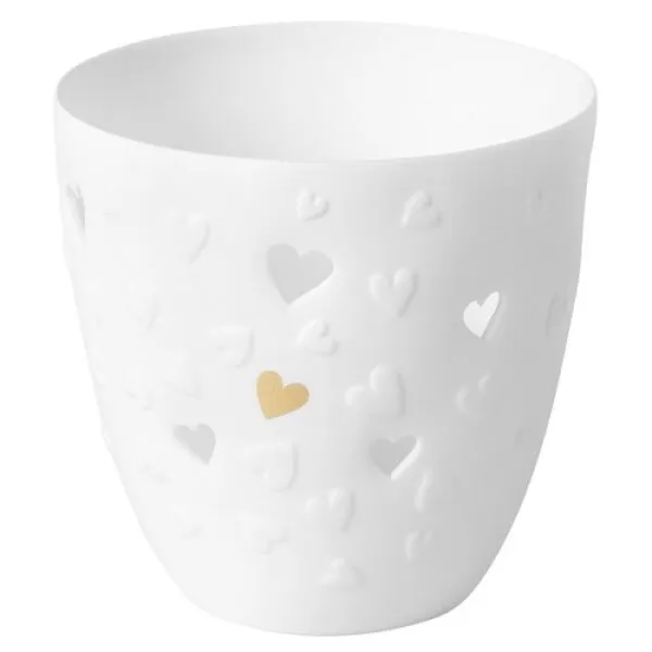 Tea light corações 9cm