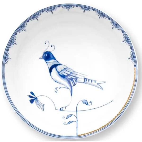 PiP & Blue Bird Taça Branca 15cm