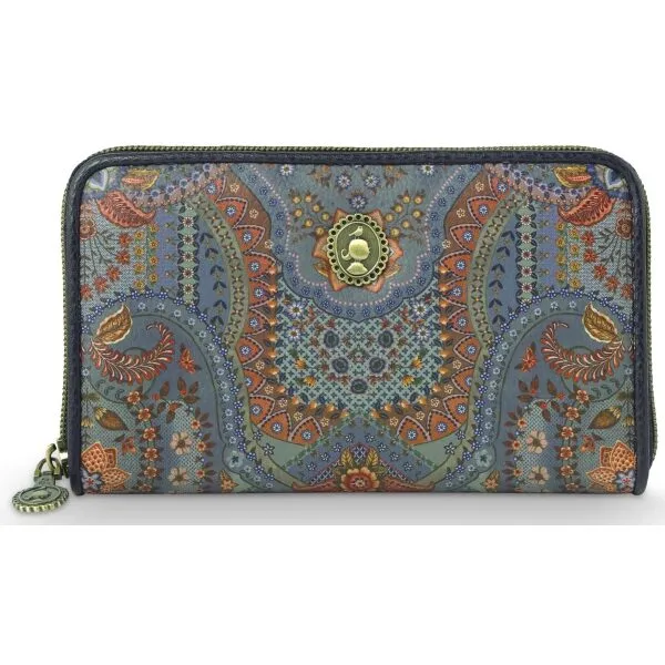 PiP Studio Carteira Porta Moedas Jabali Azul 18x3x11cm