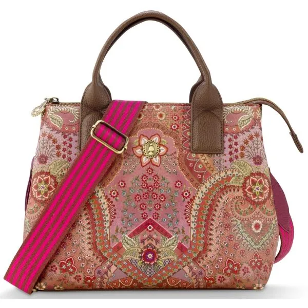 PiP Studio Saco Mão M Fia Jabali Vermelho  26.5x14x22cm