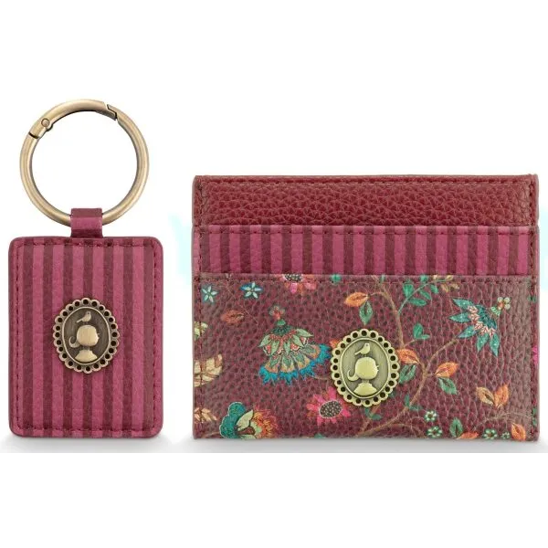 PiP Studio Kit Viagem Flora Bangelore Rosa Escuro 10x7.5cm/4