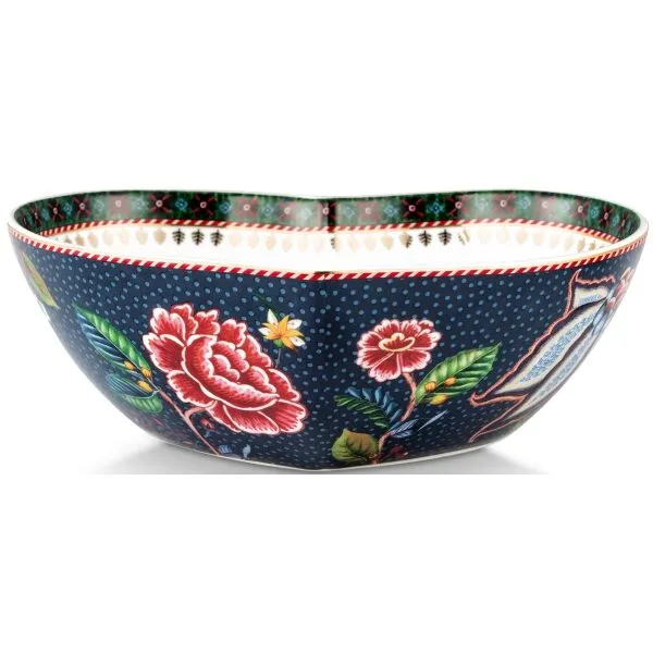 PiP Berry Blues Oriental Forma Forno Coração 22x20x8cm