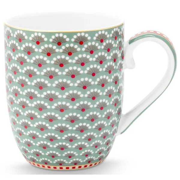 PiP Blooming Tales Caneca Pequena 200ml Azul