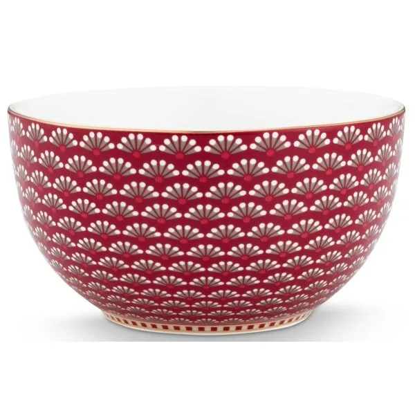 PiP Blooming Tales Taça Vermelho Escuro 12cm