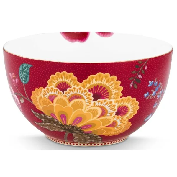 PiP Blooming Tales Taça Fantasy Vermelho Escuro 18cm