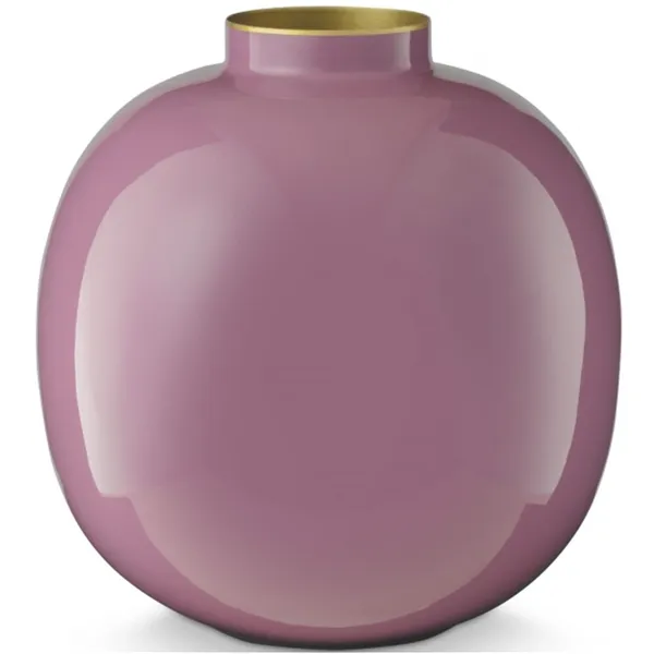 Pip Vaso Metal Lilás 23cm