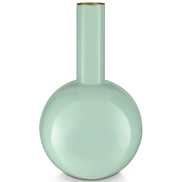 PiP Studio Vaso Metal M Azul 19x33cm