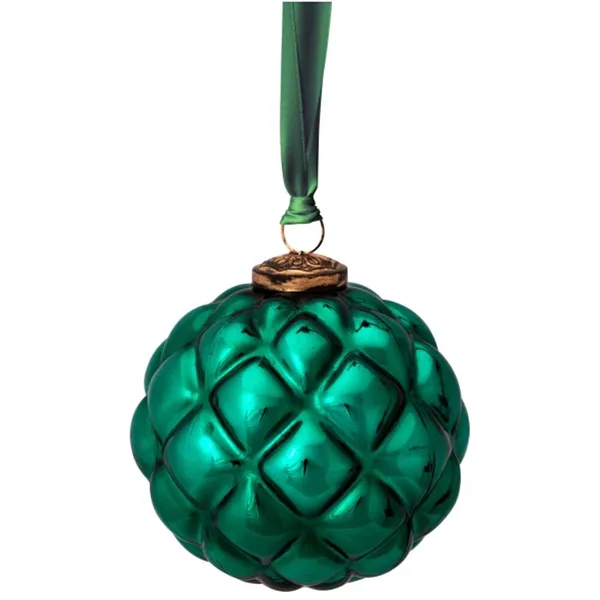 PiP Studio Ornamento Vidro Verde Escuro 12.5cm