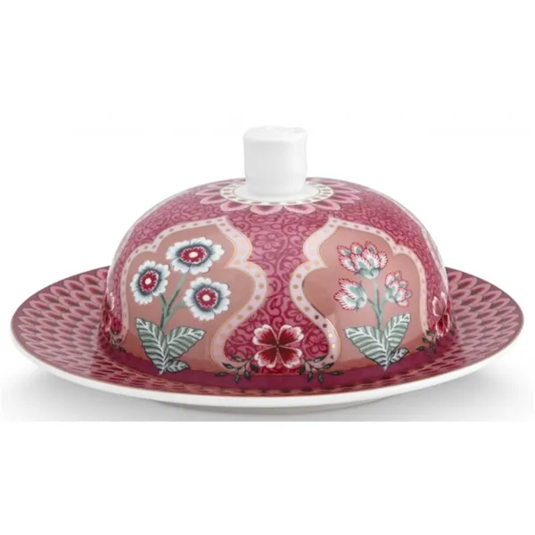 PiP Studio Flower Festival Manteigueiral Deco Rosa Escuro 17