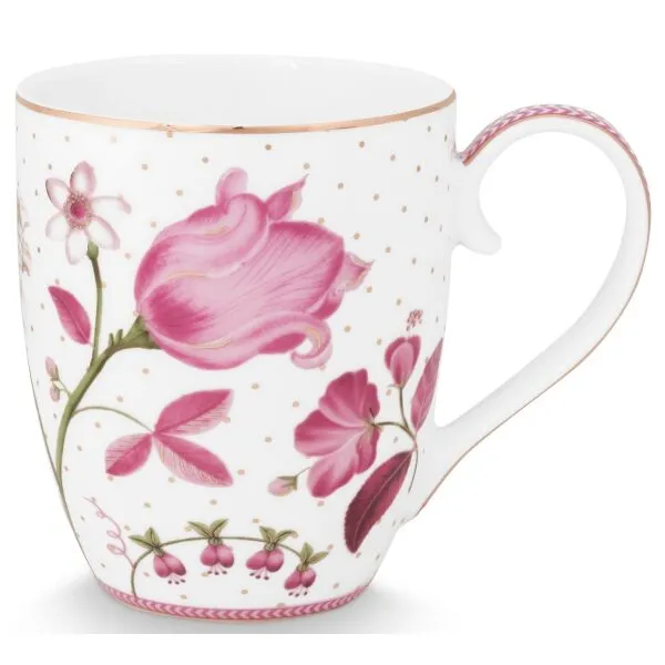 PiP Studio Jolie Caneca XL Tulip Rosa 450ml