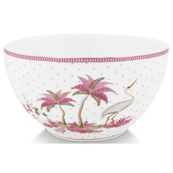 PiP Studio Jolie Taça Dots Gold Rosa 18cm