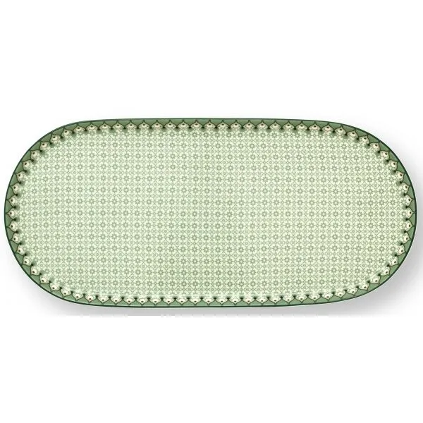 Pip Lily&Lotus Travessa Tiles Verde Claro 25x12cm