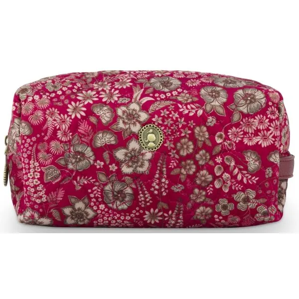 PiP Bolsa Cosm M Coco Quilted Daisy Dreams Verm 21.5x10x10.5