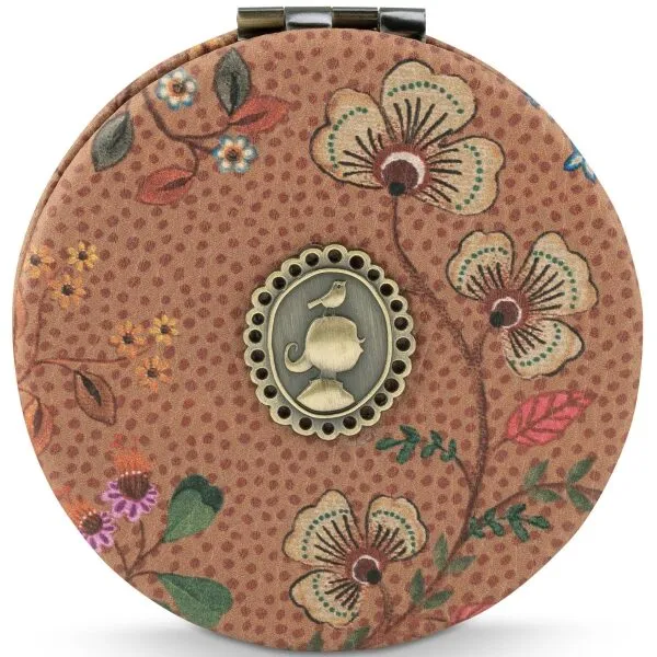 PiP Studio Espelho bolso Flora Bangelore Areia 7x1x7cm