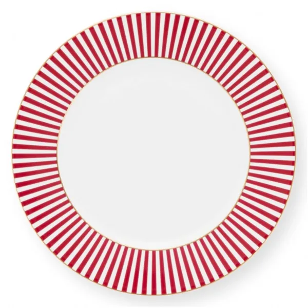 PiP Royal Stripes Prato Rosa Escuro 17cm