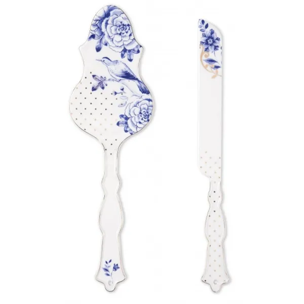 PiP Royal - Set/2 Faca para Bolos Branca
